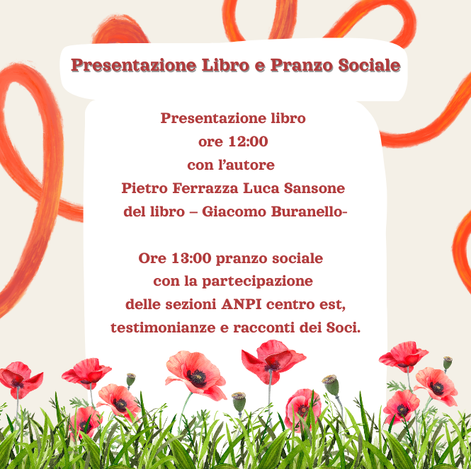 Presentazione Libro e Pranzo Sociale