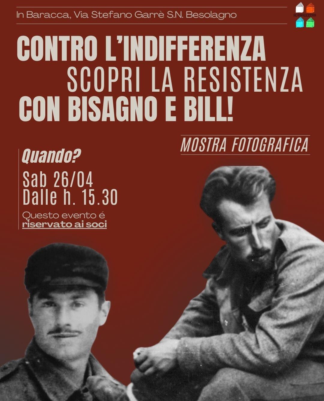 Mostra Fotografica con Bisagno e Bill
