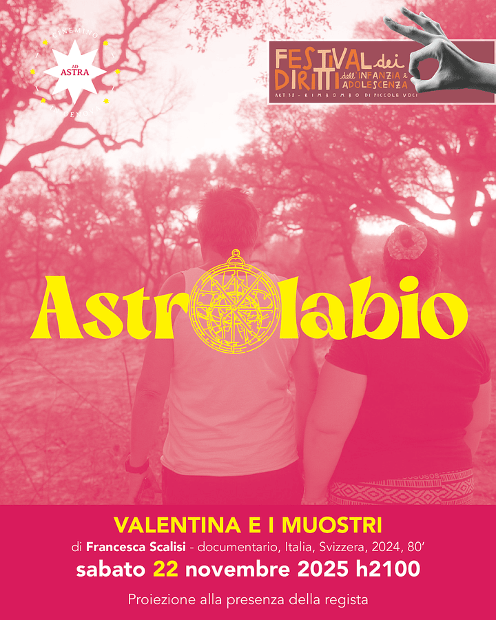 Proiezione di Valentina e i MUOstri al Cinemino ad Astra