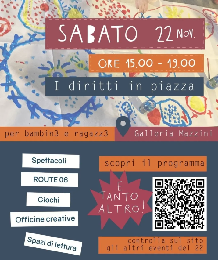 Diritti in piazza per Bimb3 Ragazz3 e Adulti