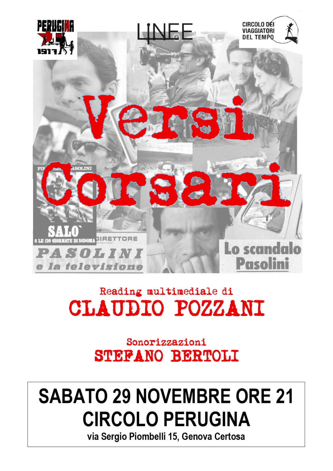 Versi Corsari al Circolo Perugina